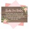 25 Book Request Baby Shower Guest Book Alternative-Deer Baby Shower Invitation Inserts